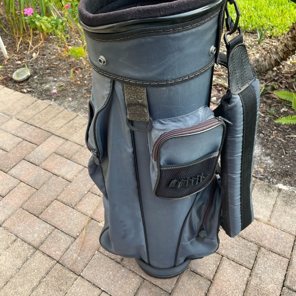 Golf bag Gold eagle. 
With shoulder strap - Picture 4 of 11